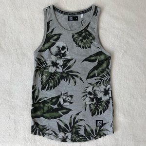 Boys all over print tank top